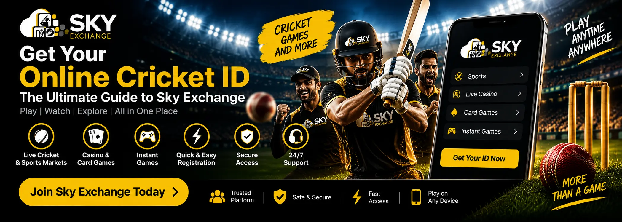 Get Your Online Cricket ID