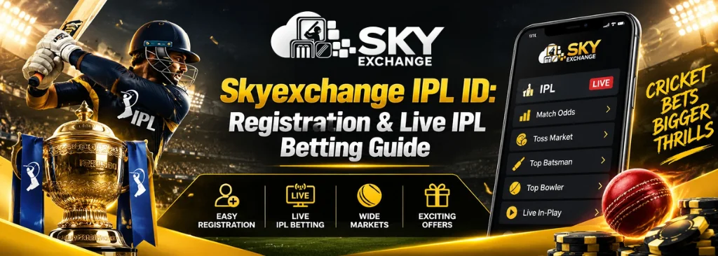 Skyexchange IPL ID Banner
